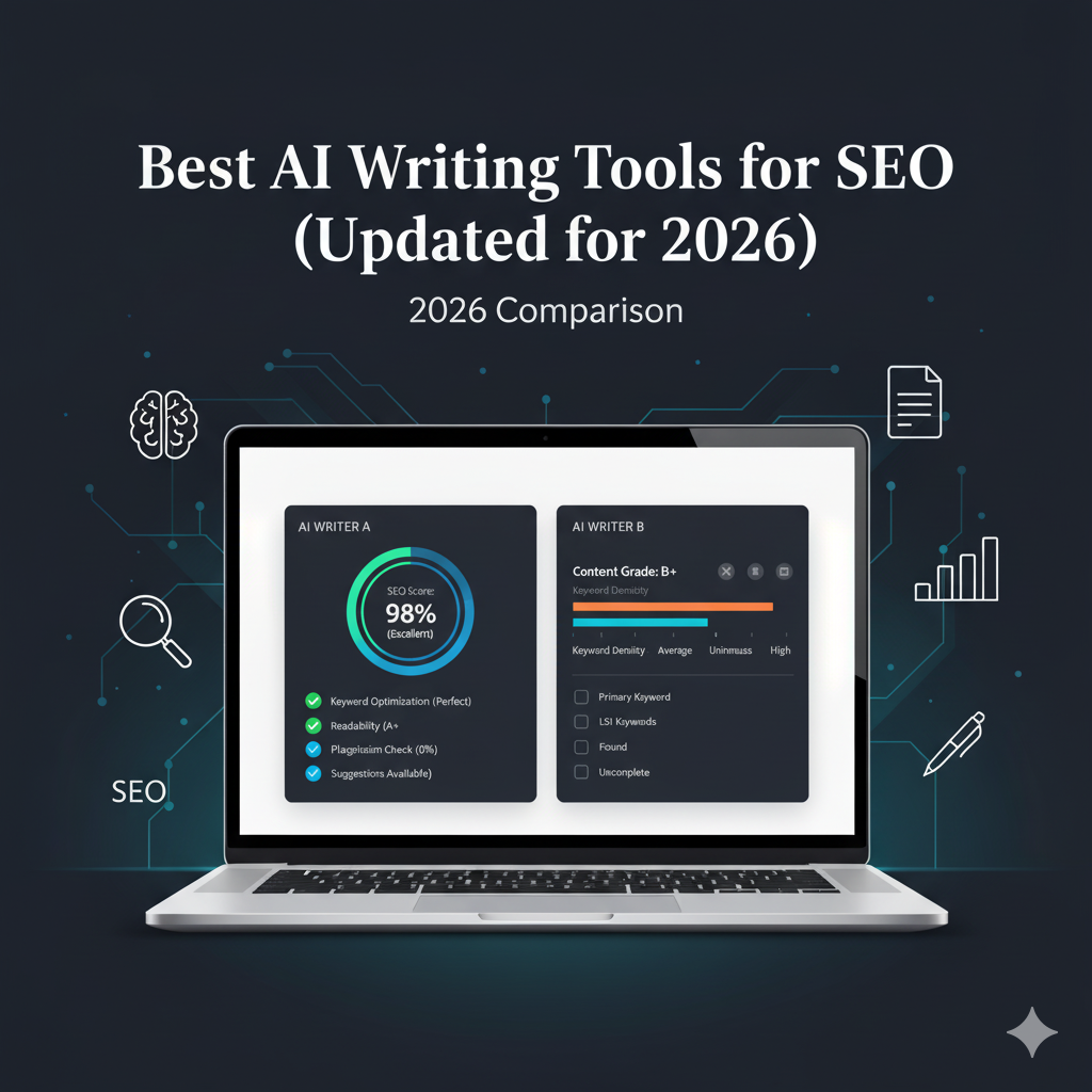 Best AI writing tools for SEO comparison